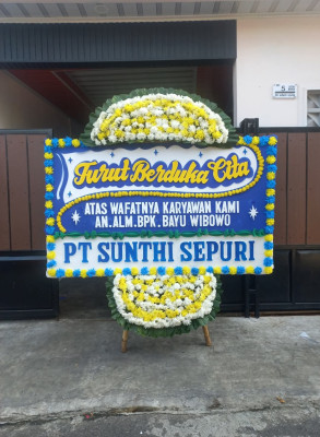 Papan Bunga Duka di Tikala Baru